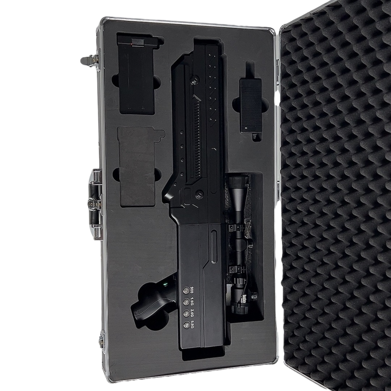  铁东手持便携式枪型低空防御反制四通道B型